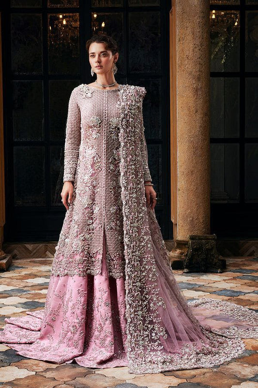 ink Perfection: Intricately Embroidered Formal Dress