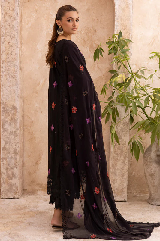 MILLI BLUSH MH-07 : Embroidered Lawn 3PC