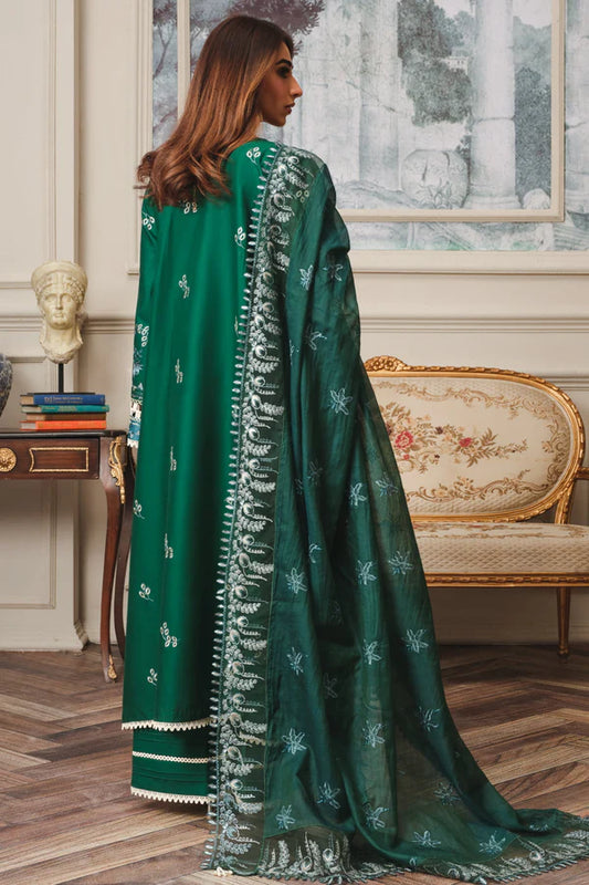 MILLI BLUSH  S-21 : Unstitched Embroidered Lawn 3pc