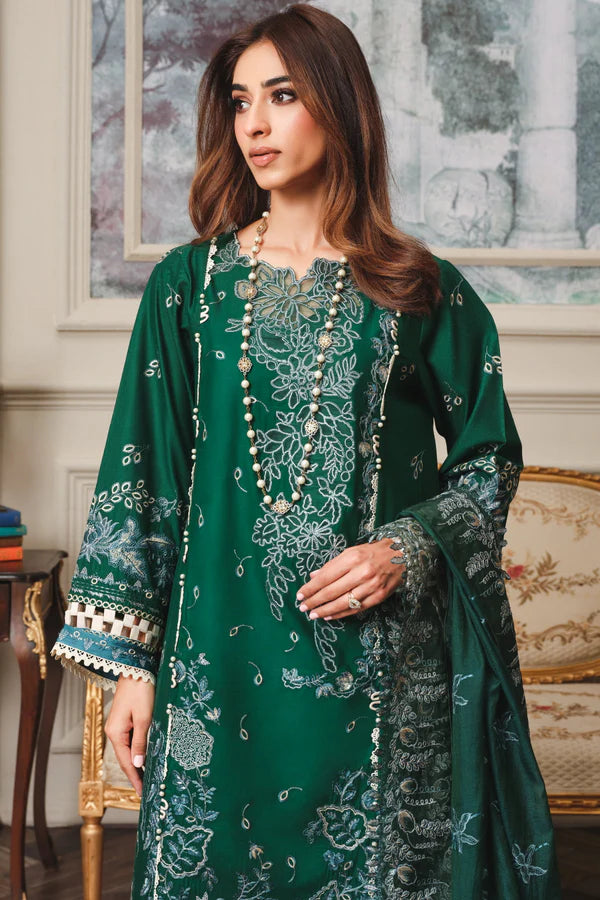 MILLI BLUSH  S-21 : Unstitched Embroidered Lawn 3pc