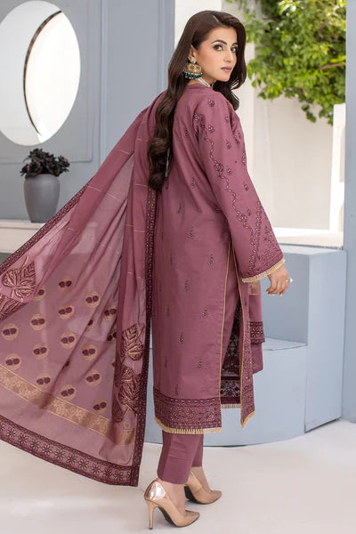 Dastak DK-50 : Embroidered Lawn 3pc